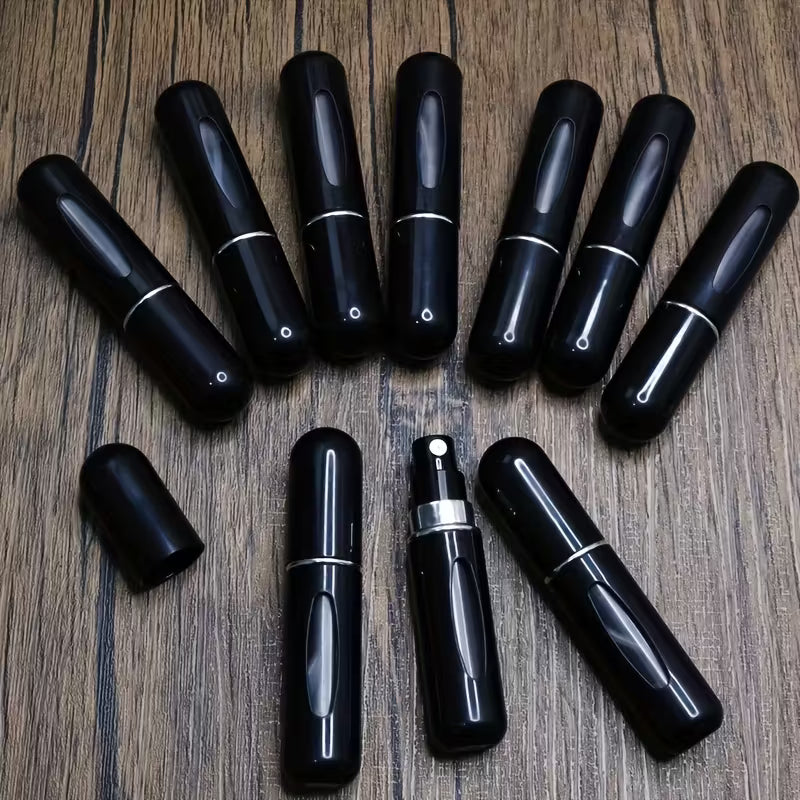 Sort 5ml Mini påfyllbar parfymeflaske - Parfyme Paradiset