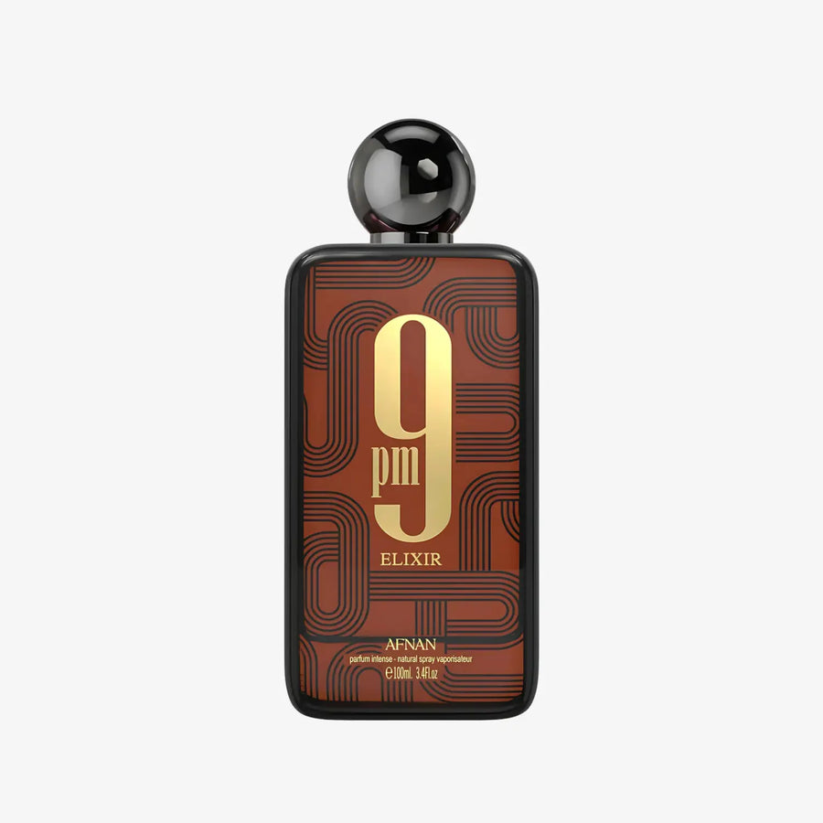 Bilde av parfymeflasken til 9pm Elixir Perfume 100ml EDP Afnan
