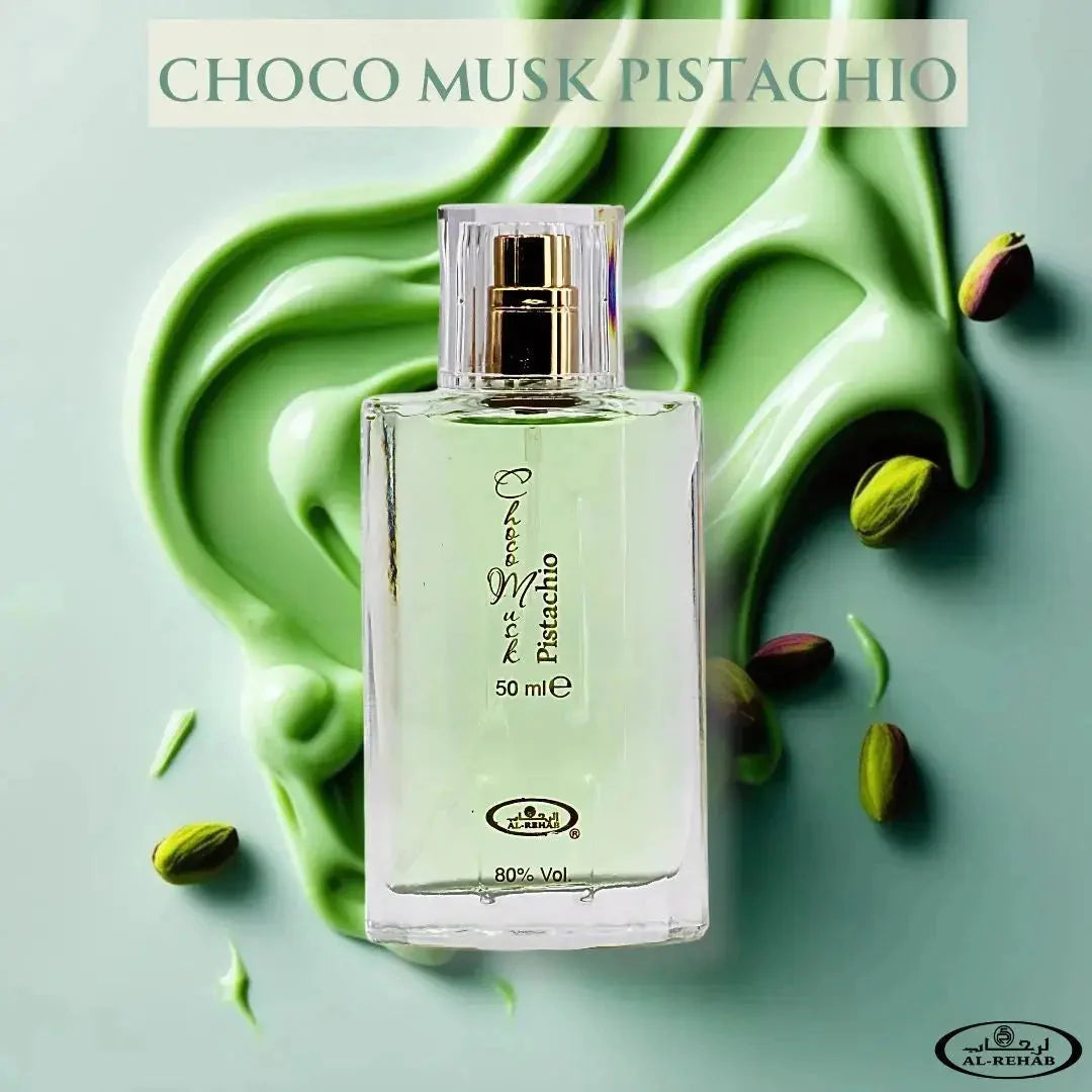 Al Rehab Choco Musk Pistachio