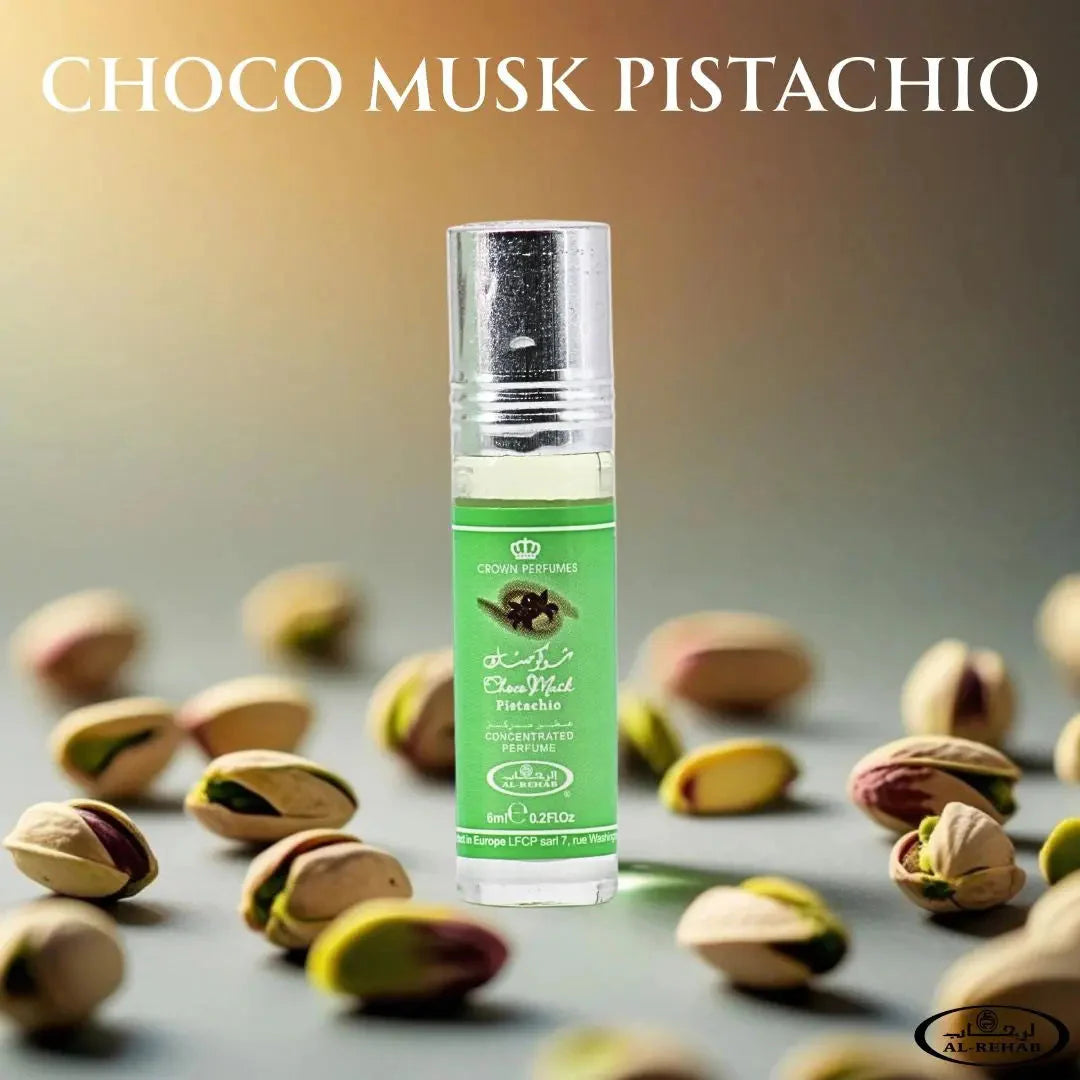 Choco Musk Pistachio Perfume Oil 6ml Al Rehab
