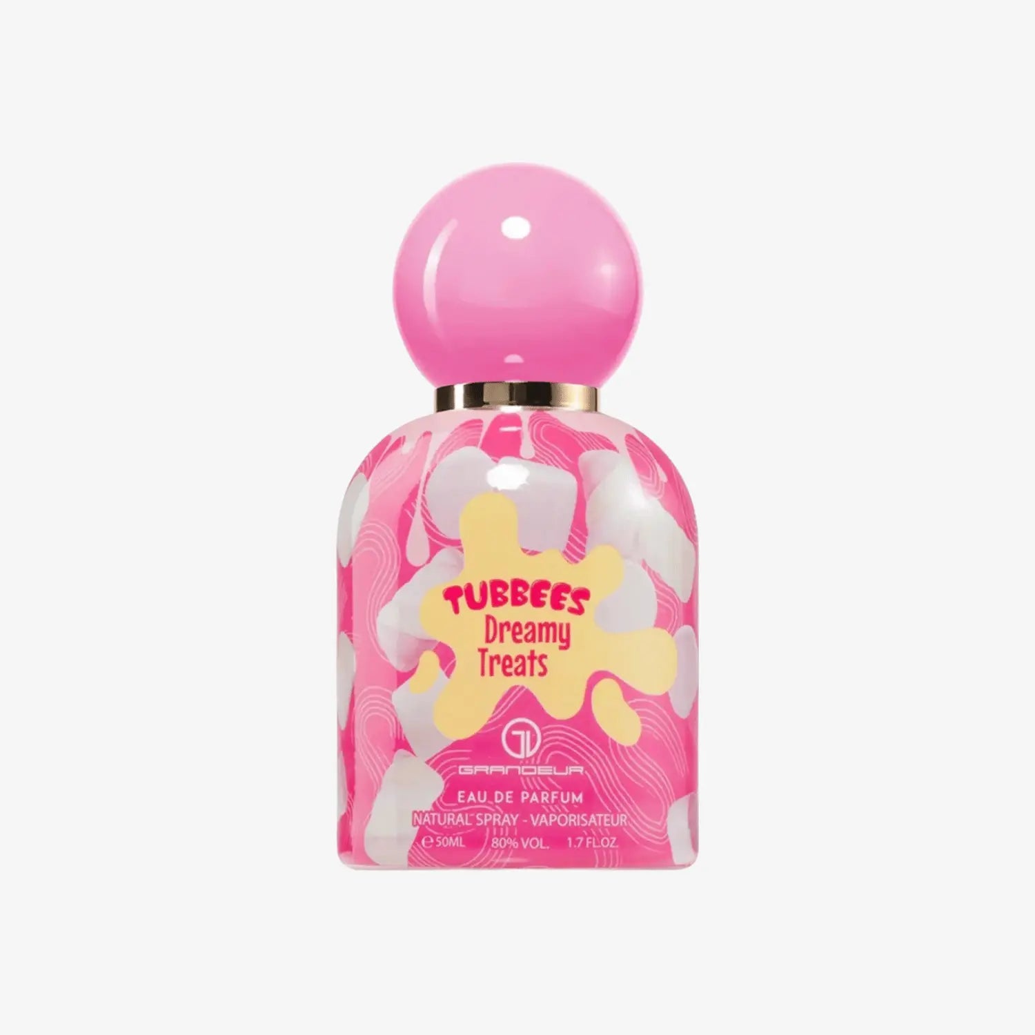 Bilde av parfymeflasken til Dreamy Treats Perfume 50ml EDP Tubbees