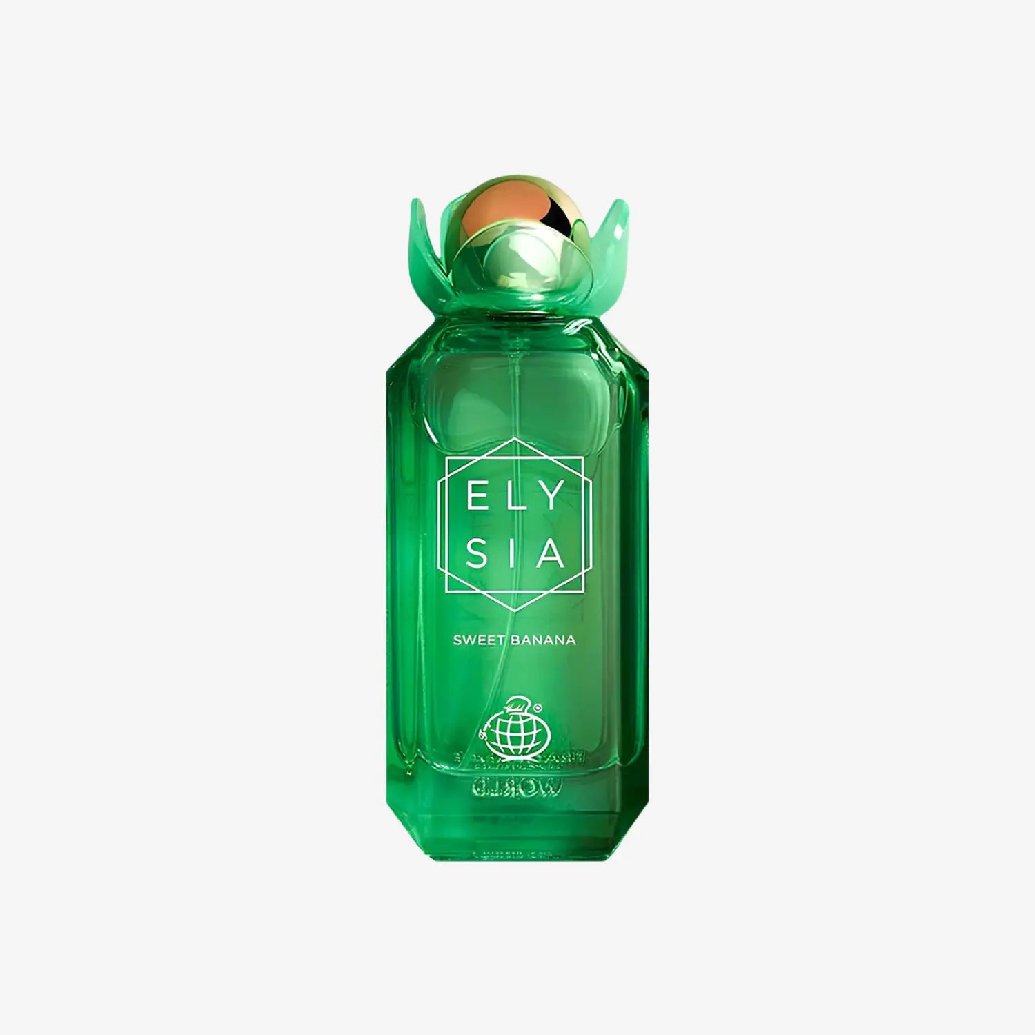 Bilde av Elysia Sweet Banana Parfyme 100ml EDP Fragrance World flaske framside