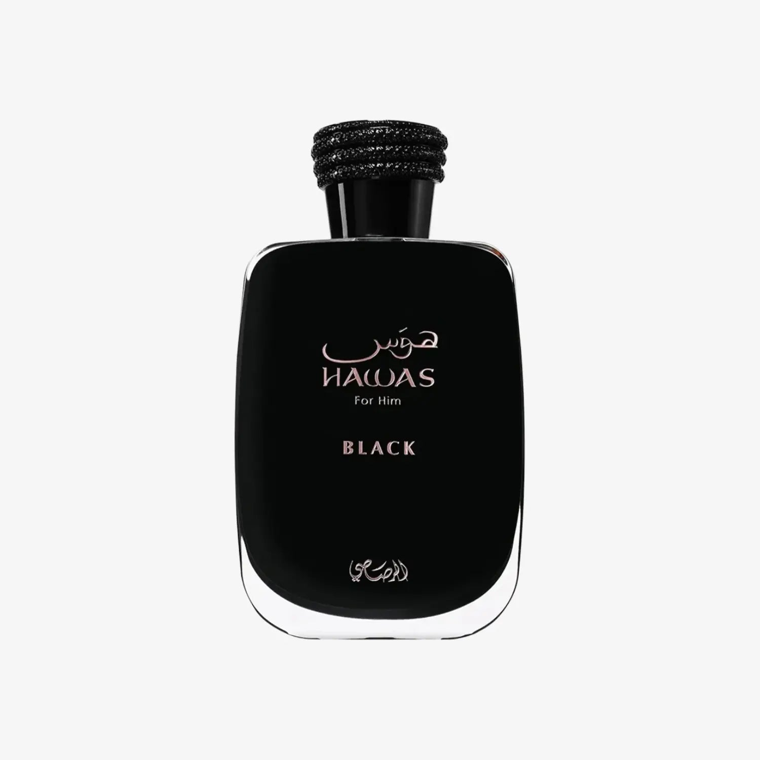Parfymeflasken til Hawas Black For Him Perfume 100ml EDP Rasasi