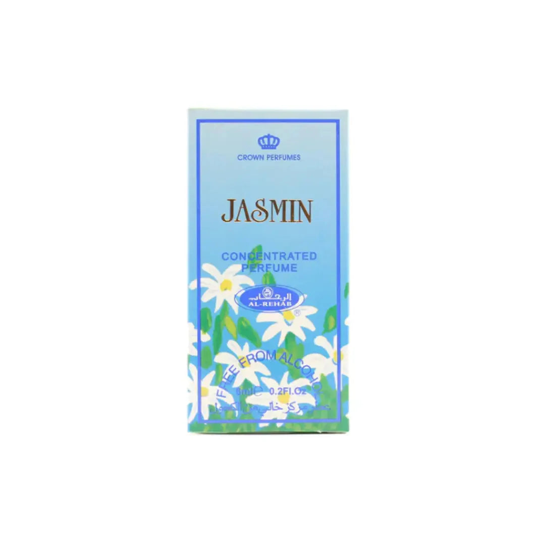 Bilde av esken til Jasmin Perfume Oil 6ml Al Rehab
