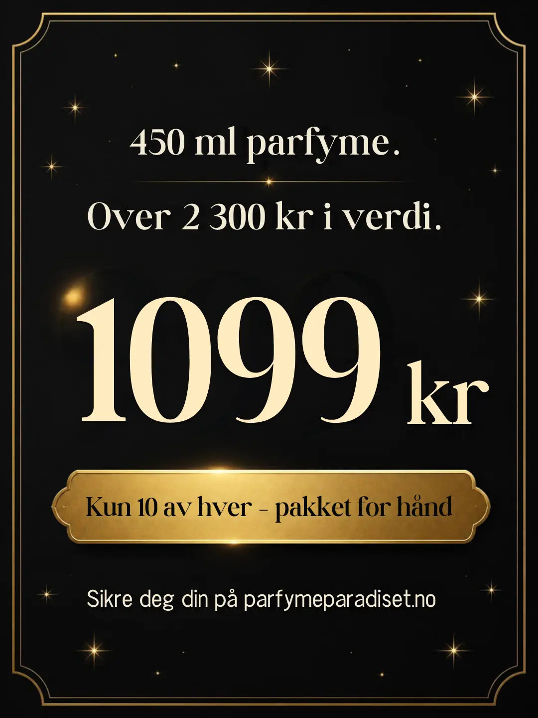 Premium julekalender prisinfo Parfyme Paradiset AS