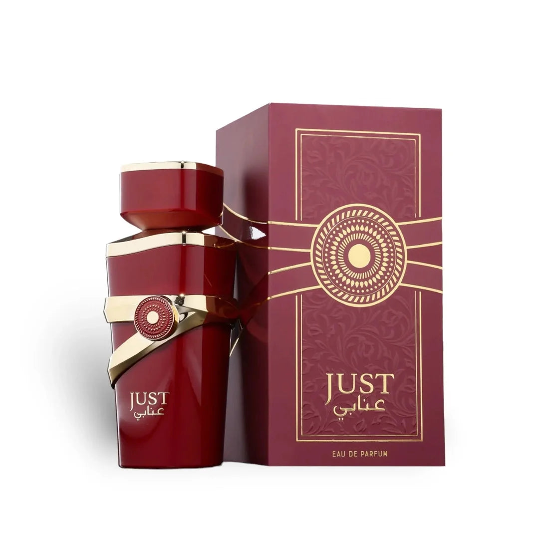 Parfymeflasken og esken til Fragrance Wordl Just Anabi 100ml Parfyme