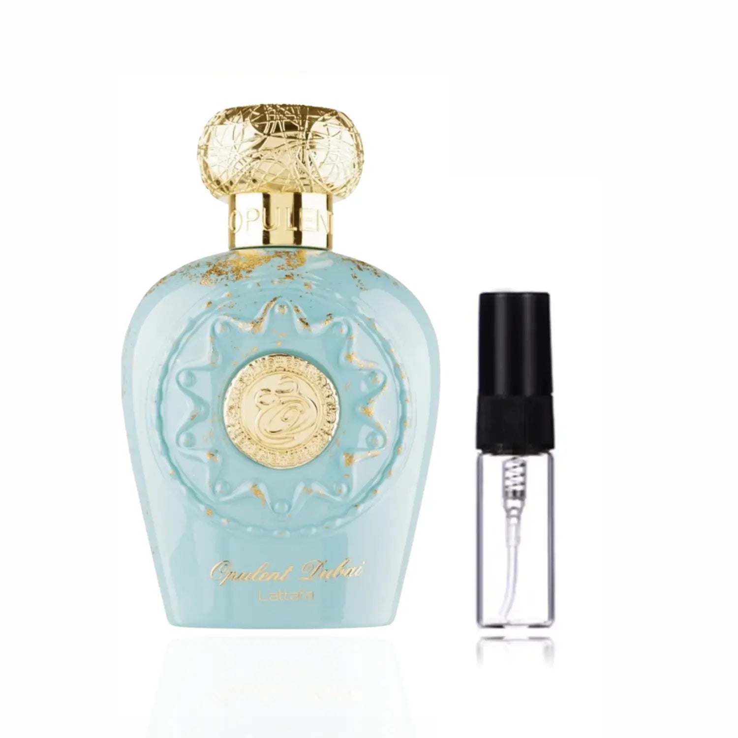 Bilde av Lattafa Opulent Dubai parfyme med 3ml test flaske