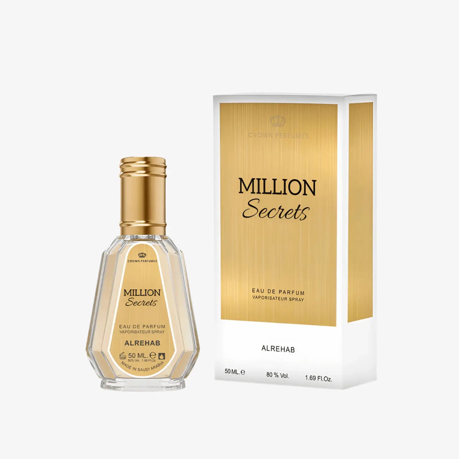 Million Secrets Perfume 50ml EDP Al Rehab