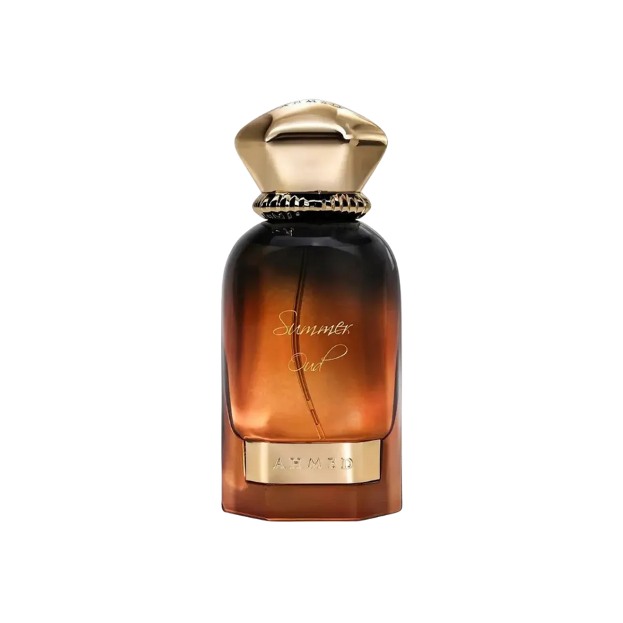Parfymeflasken til AHMED AL MAGHRIBI Summer Oud parfyme