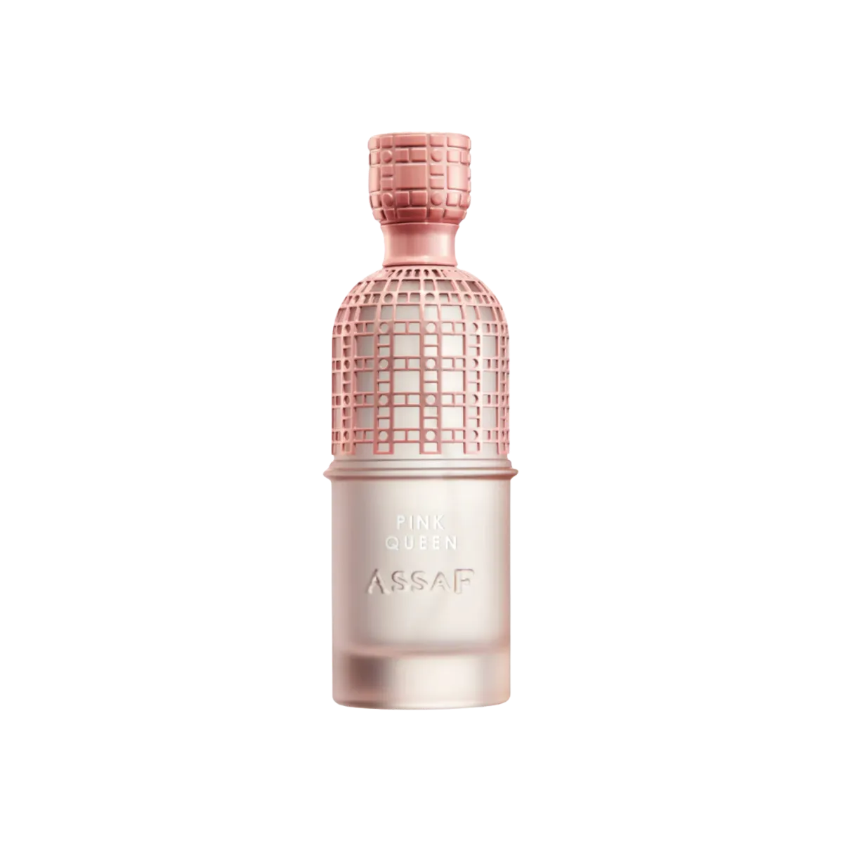 Parfymeflasken til ASSAF Pink Queen parfyme