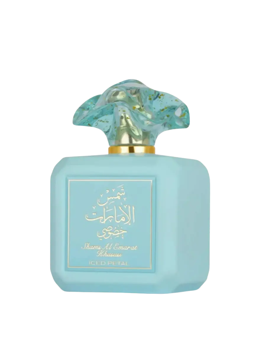 Parfymeflasken til Ard Al Zaafaran Iced Petal Parfyme