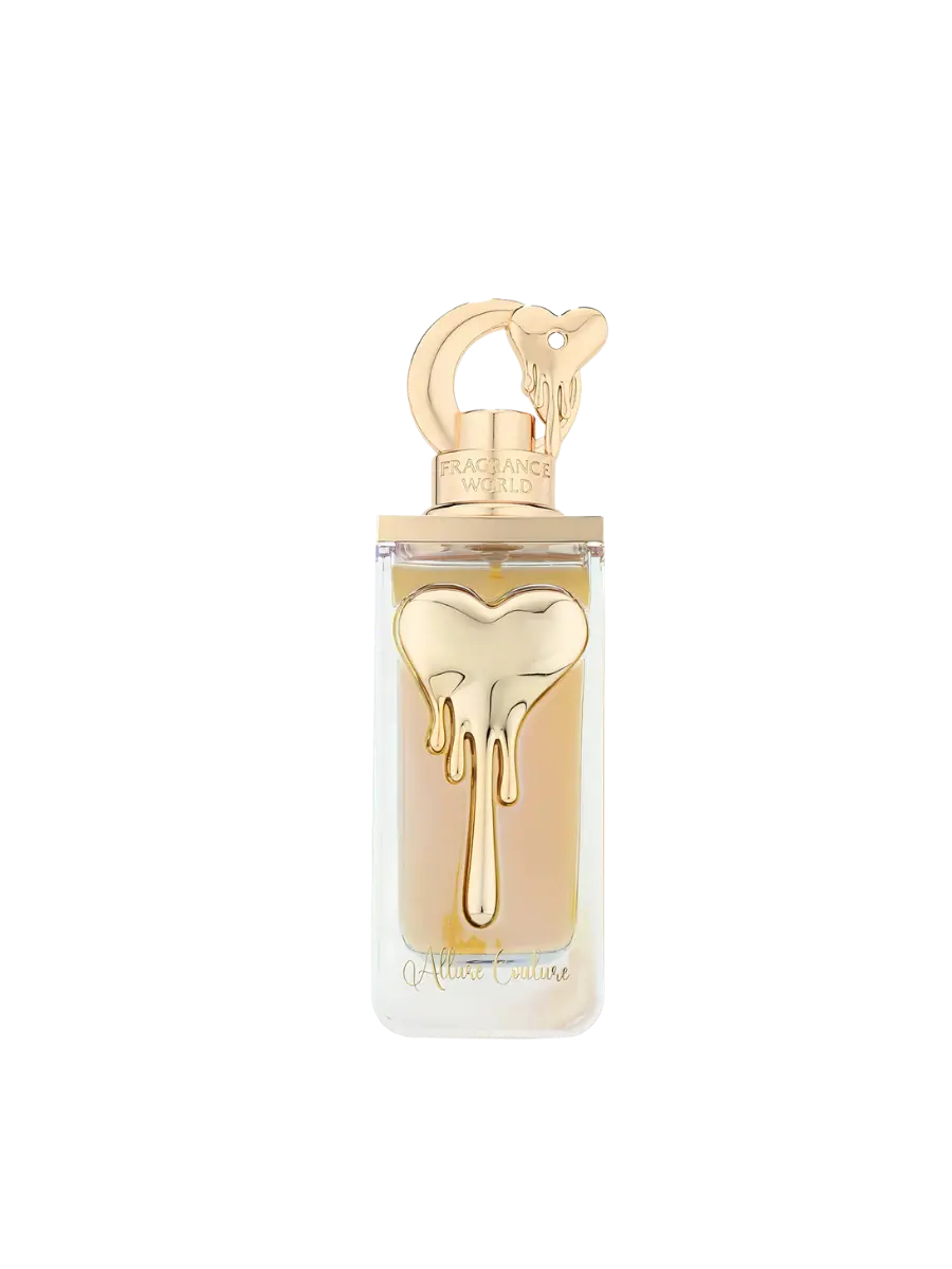Parfymeflasken til Fragrance World Allure Couture Parfyme