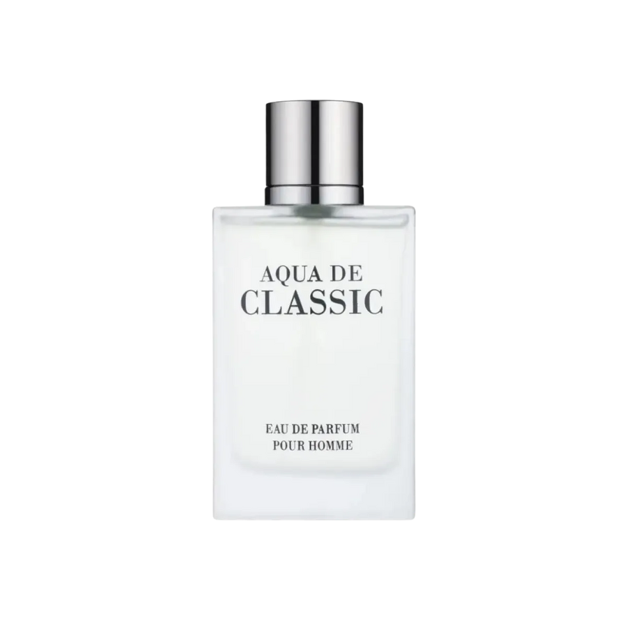 Parfymeflasken til Fragrance World Aqua De Classic Parfyme