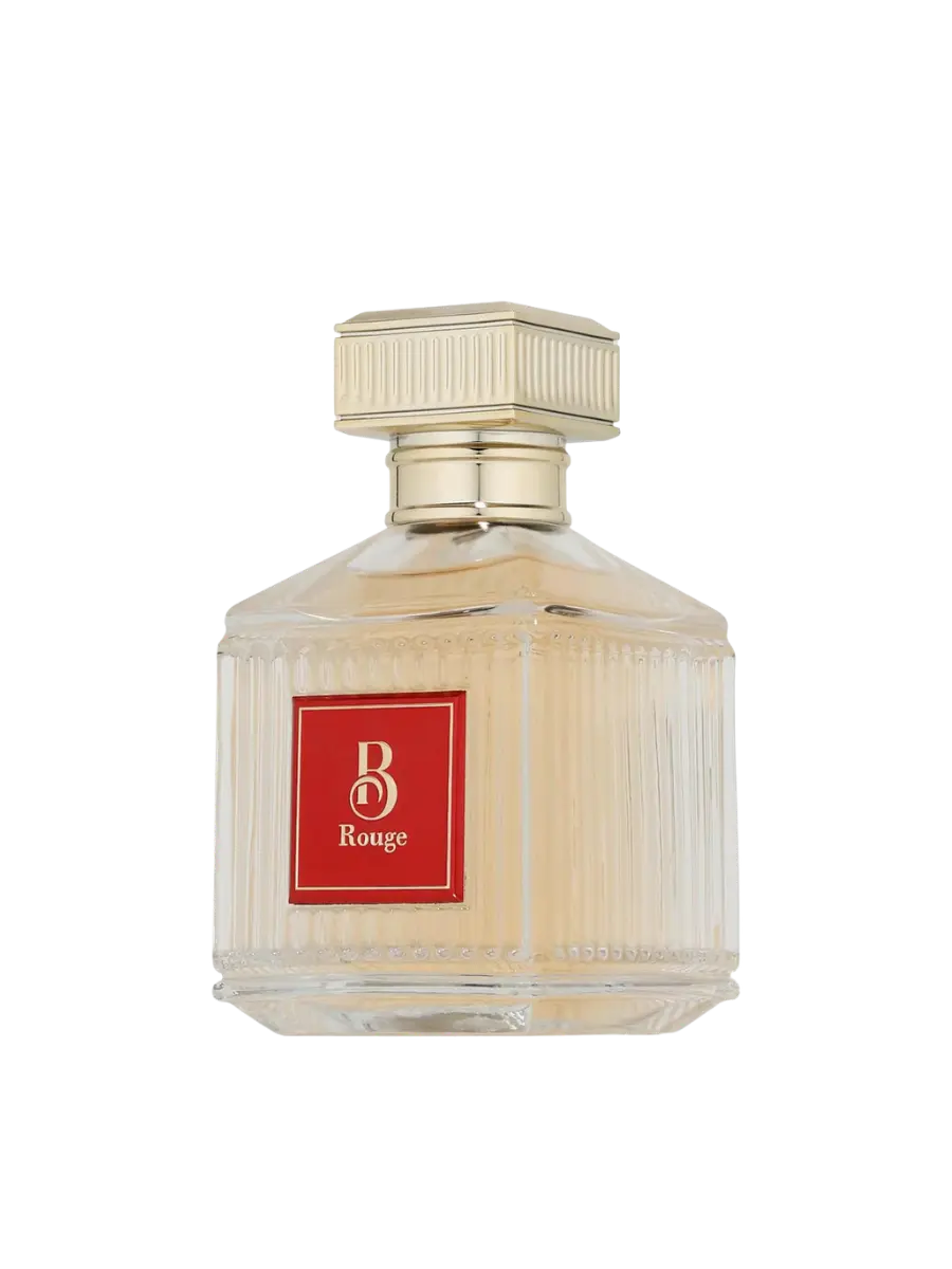 Parfymeflasken til Fragrance World B Rouge Parfyme