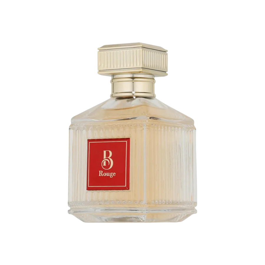 Parfymeflasken til Fragrance World B Rouge Parfyme