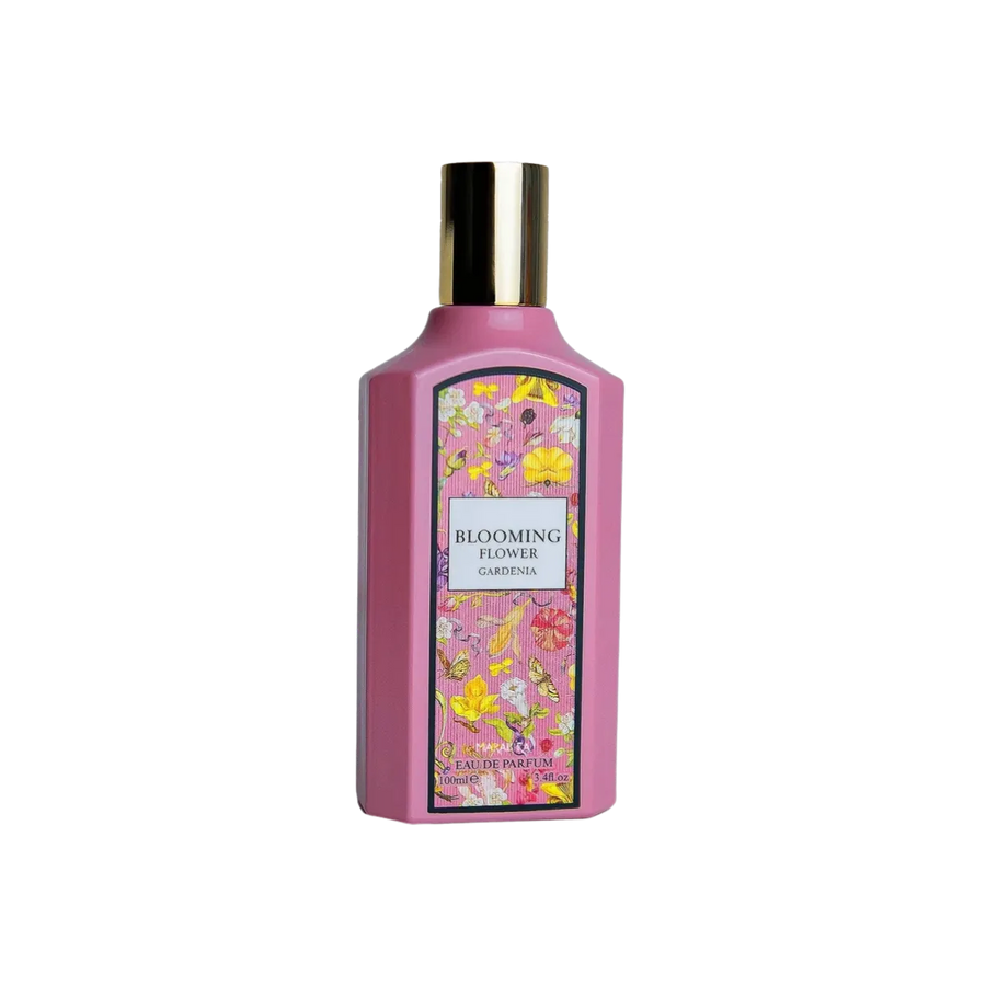 Parfymeflasken til Fragrance World Blooming Flower Gardenia Parfyme