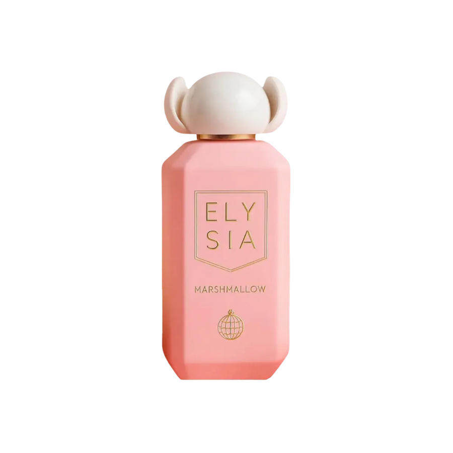 Parfymeflasken til Fragrance World Elysia Marshmallow Parfyme