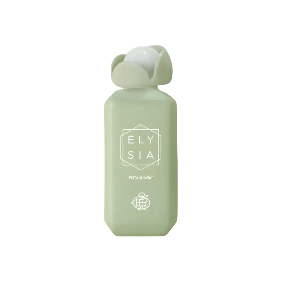 Parfymeflasken til Fragrance World Elysia Pista Sundae Parfyme