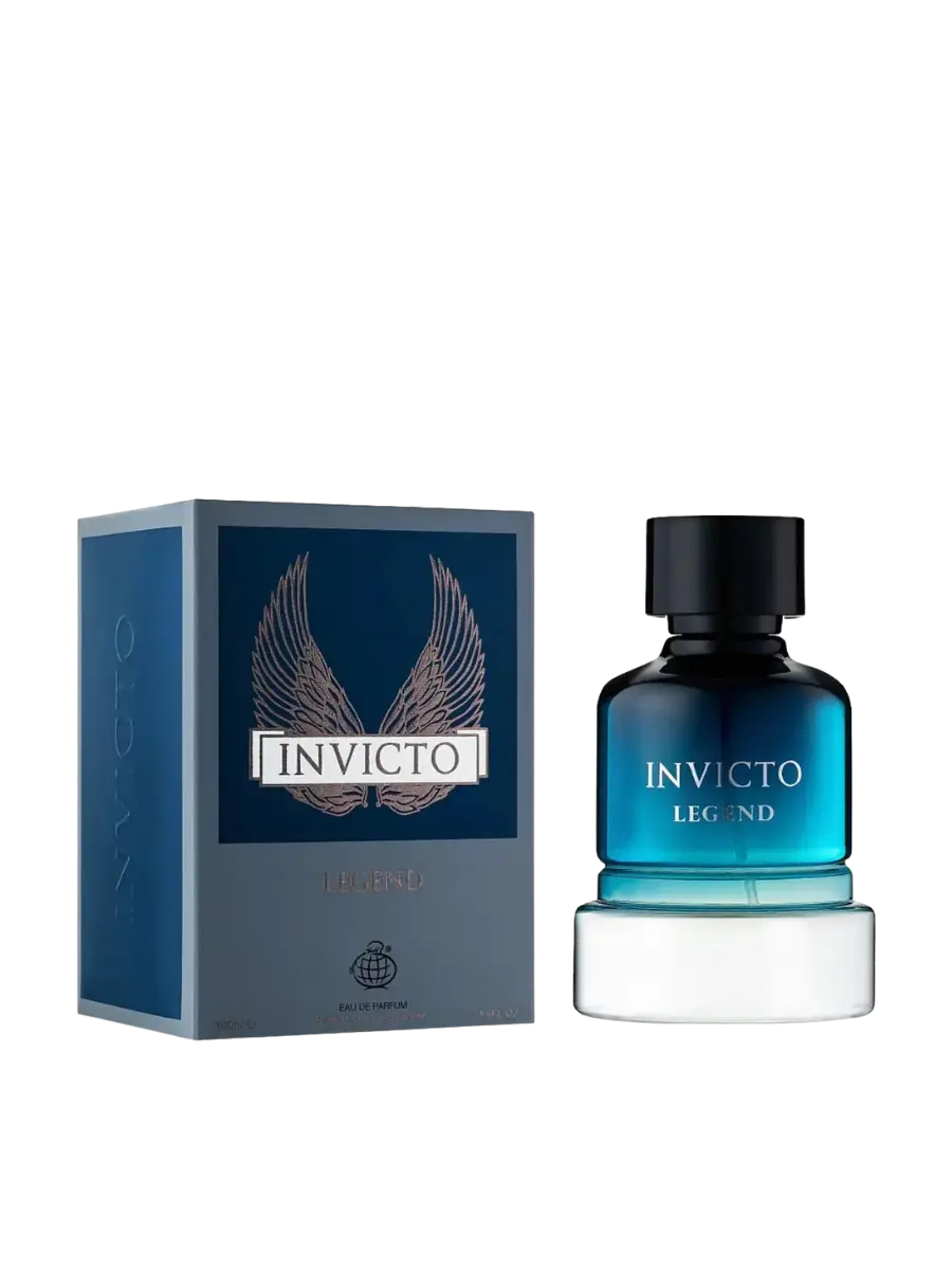 Parfymeflasken til Fragrance World Invicto Legend Parfyme
