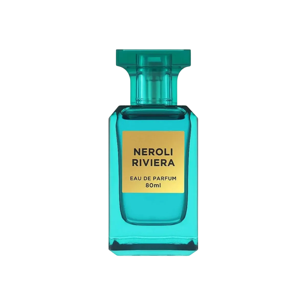 Parfymeflasken til Fragrance World Neroli Riviera Parfyme