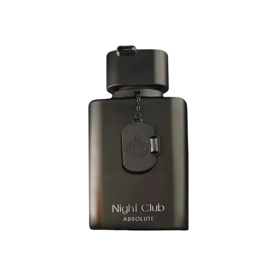 Parfymeflasken til Fragrance World Night Club Absolute Parfyme
