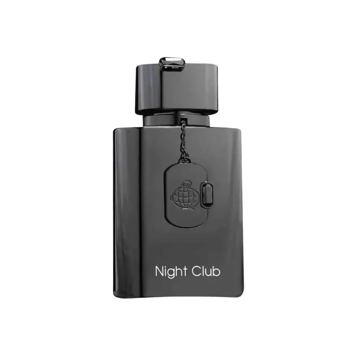 Parfymeflasken til Fragrance World Night Club Parfyme