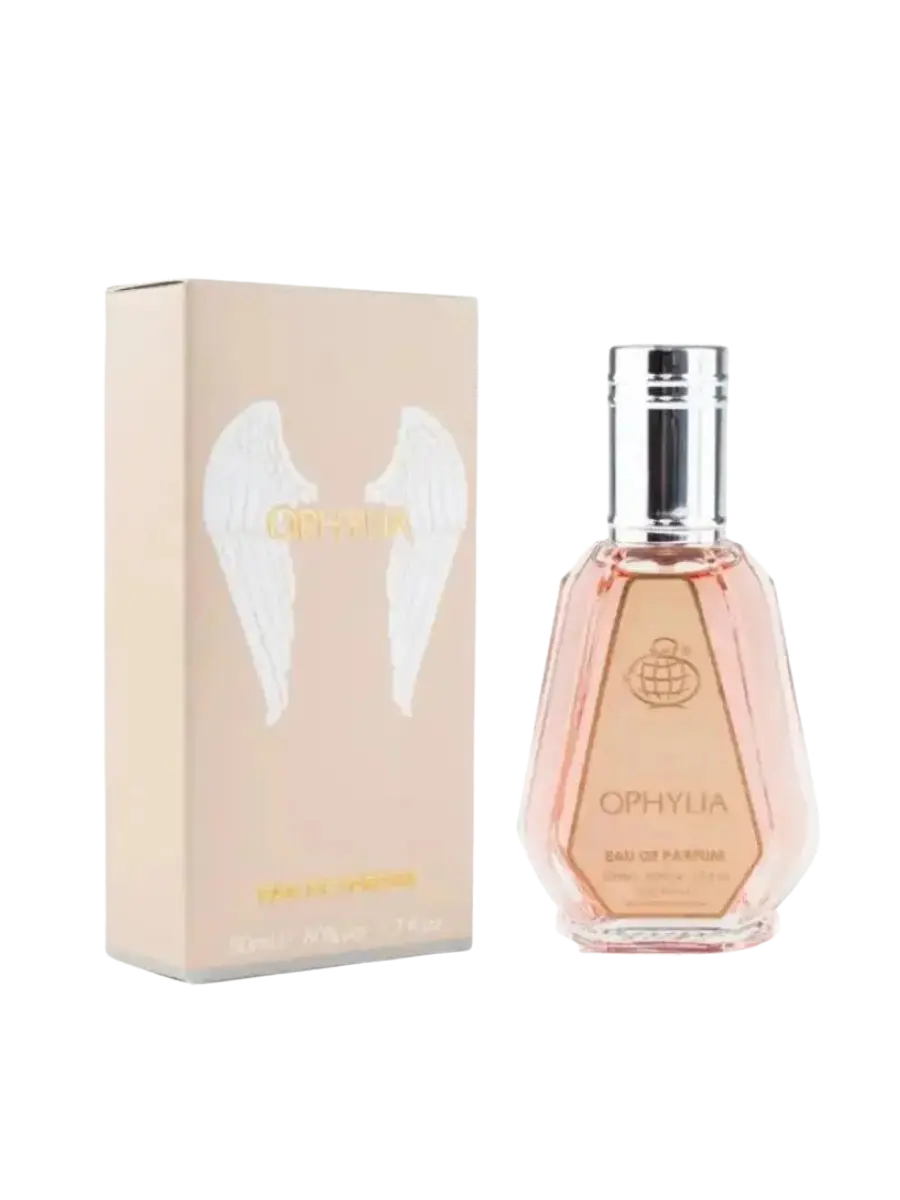Parfymeflasken til Fragrance World Ophylia 50ml Parfyme
