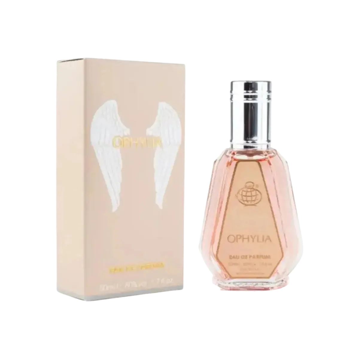 Parfymeflasken til Fragrance World Ophylia 50ml Parfyme