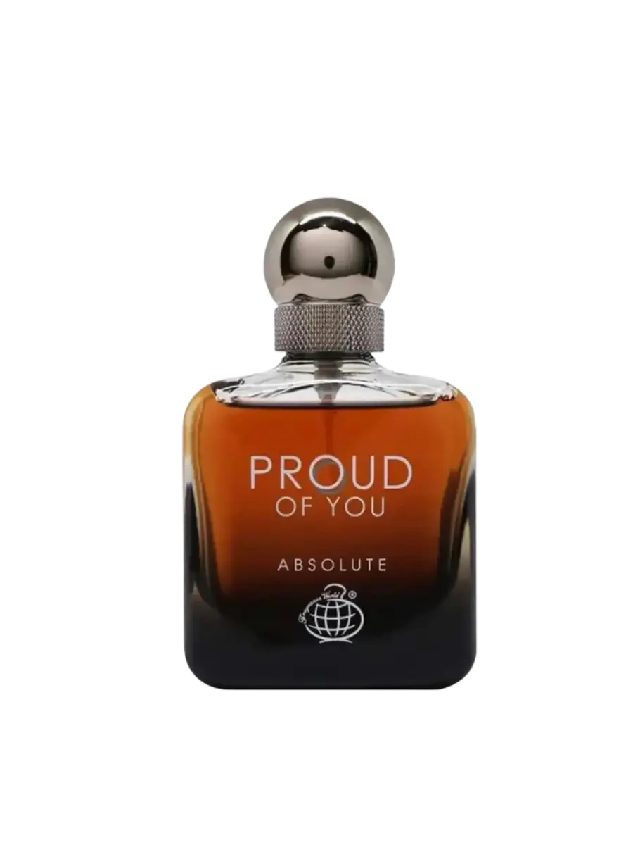Parfymeflasken til Fragrance World Proud Of You Absolute Parfyme