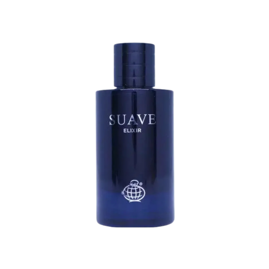 Parfymeflasken til Fragrance World Suave Elixir Parfyme