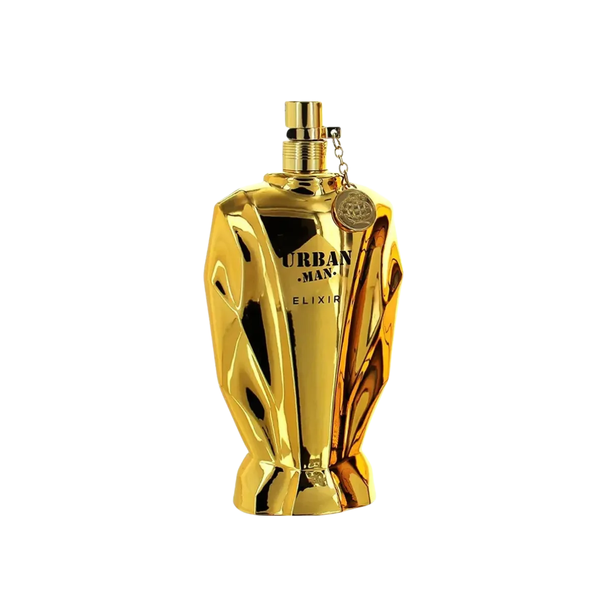Parfymeflasken til Fragrance World Urban Man Elixir Parfyme