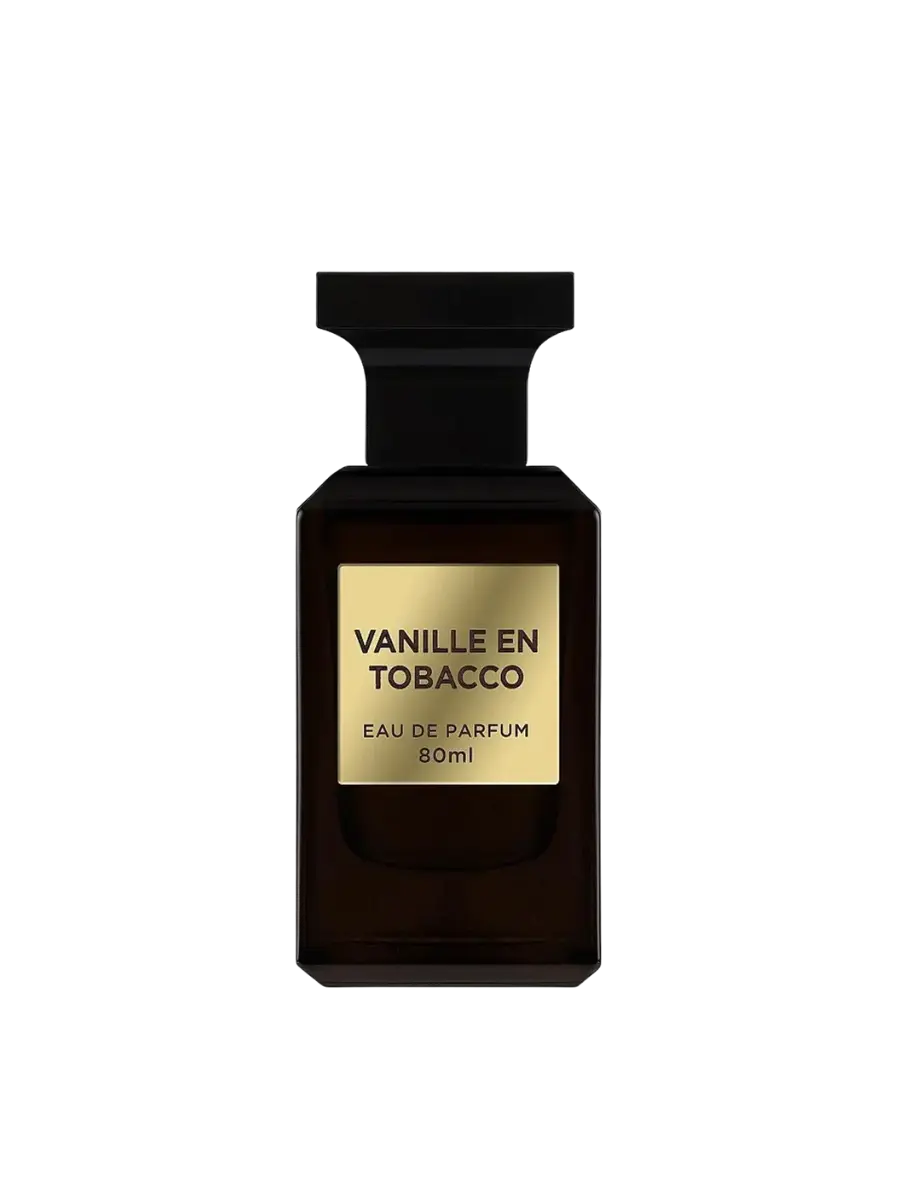 Parfymeflasken til Fragrance World Vanillen En Tobacco Parfyme