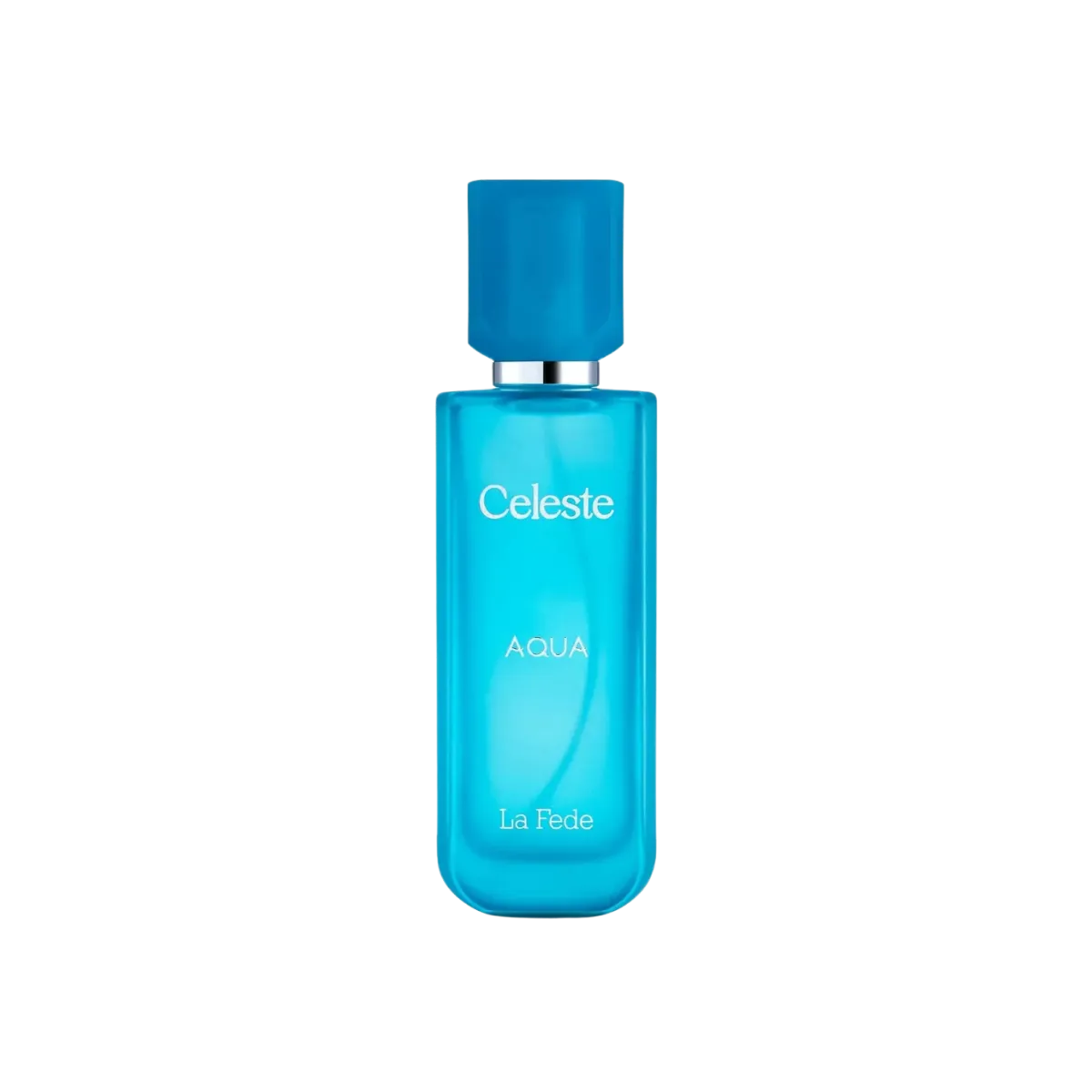 Parfymeflasken til Khadlaj La Fede Celeste Aqua Parfyme