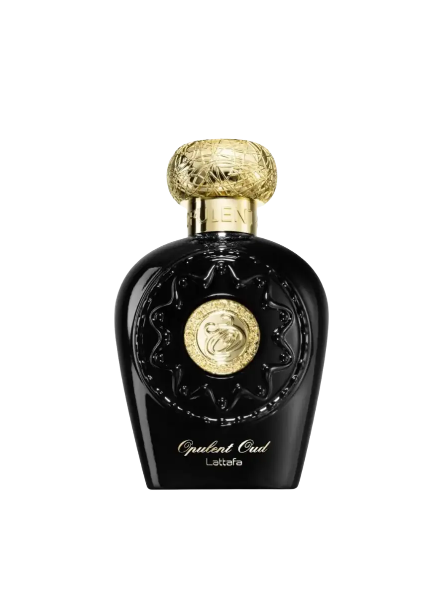 Parfymeflasken til Lattafa Opulent Oud Parfyme