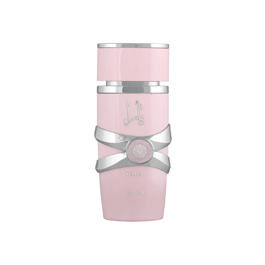 Parfymeflasken til Lattafa Yara Pink Parfyme