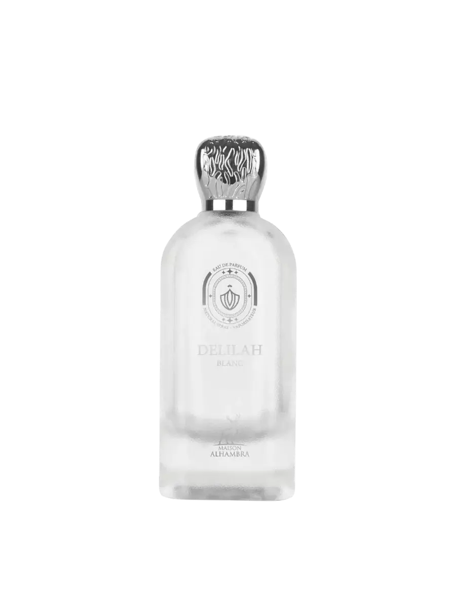 Parfymeflasken til MAISON ALHAMBRA Delilah Blanc Parfyme