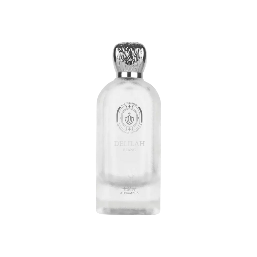 Parfymeflasken til MAISON ALHAMBRA Delilah Blanc Parfyme