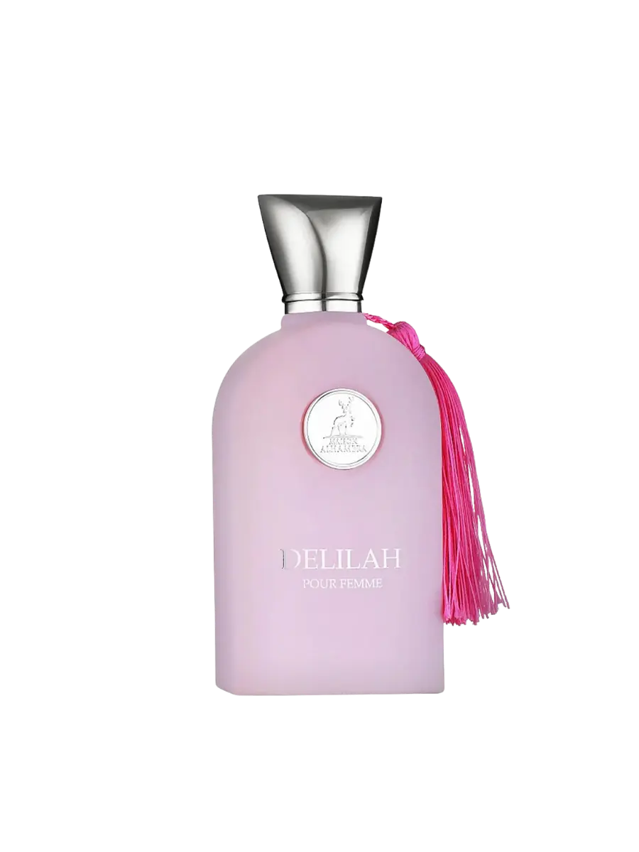 Parfymeflasken til MAISON ALHAMBRA Delilah Pour Femme Parfyme