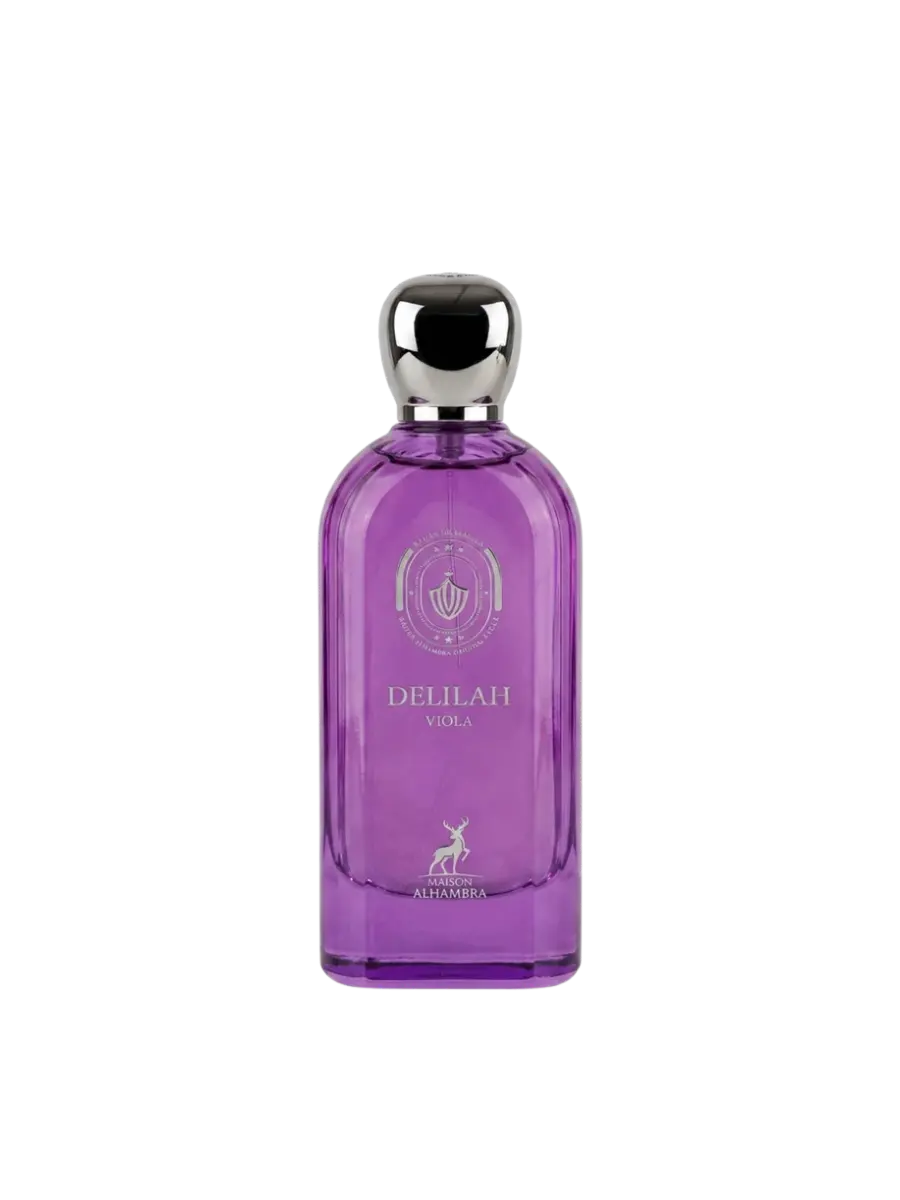 Parfymeflasken til MAISON ALHAMBRA Delilah Viola Parfyme