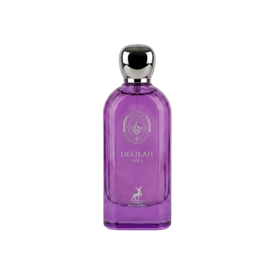 Parfymeflasken til MAISON ALHAMBRA Delilah Viola Parfyme