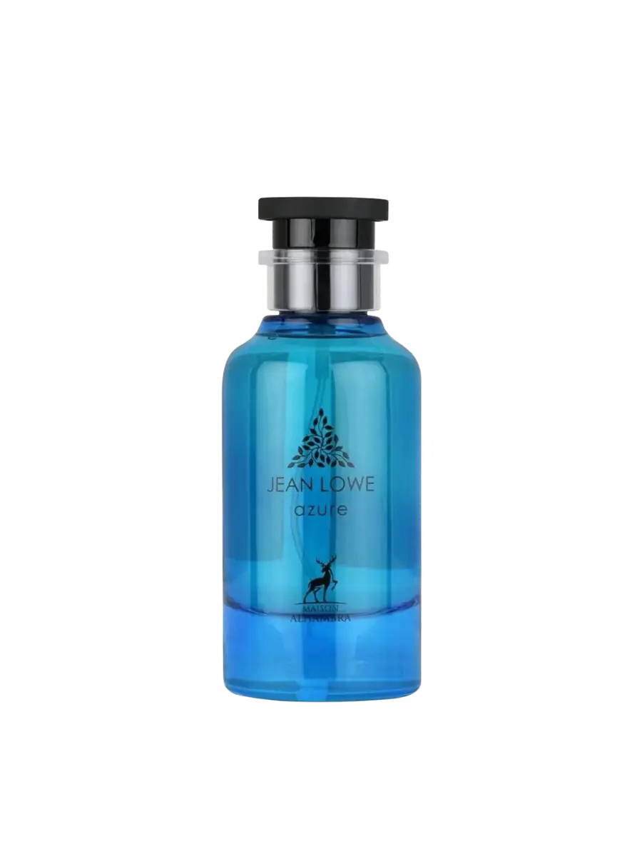 Parfymeflasken til Maison Alhambra Jean Lowe Azure Parfyme