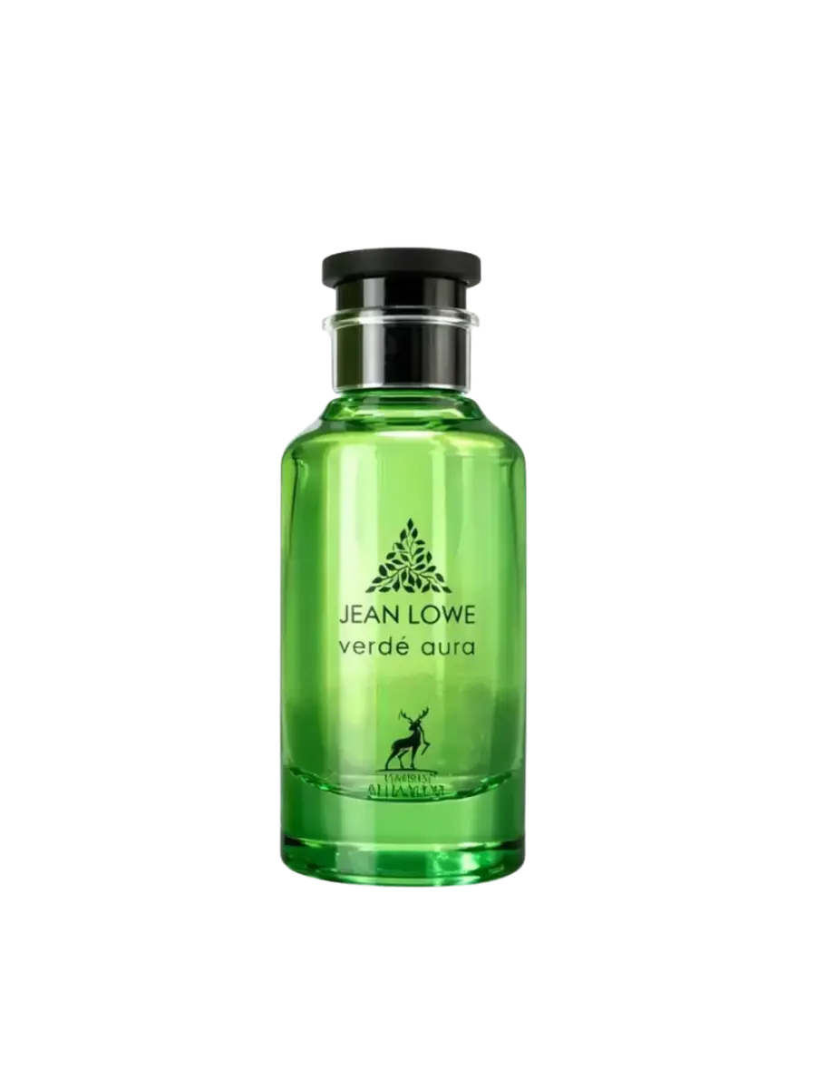Parfymeflasken til Maison Alhambra Jean Lowe Verde Aura Parfyme