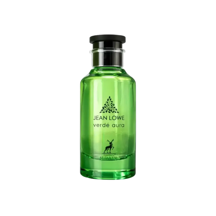 Parfymeflasken til Maison Alhambra Jean Lowe Verde Aura Parfyme