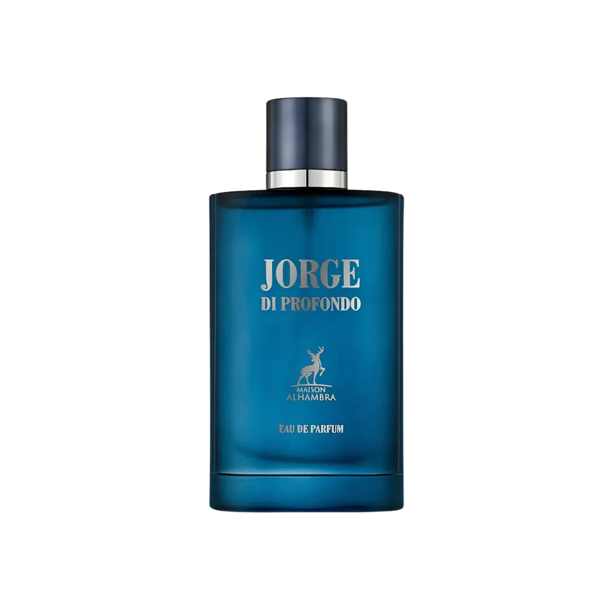 Parfymeflasken til Maison Alhambra Jorge di Profondo Deep Blue Parfyme