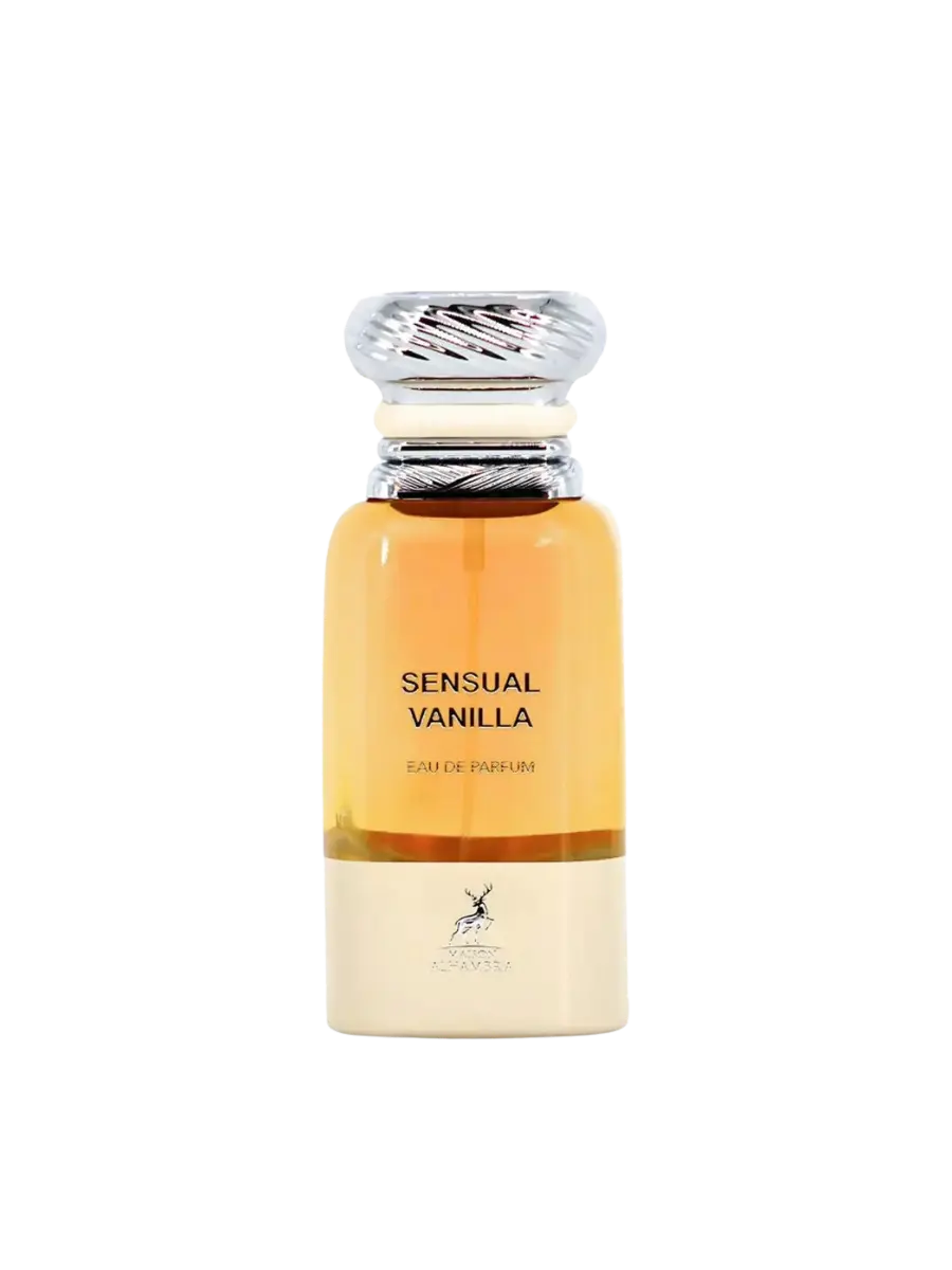 Parfymeflasken til Maison Alhambra Sensual Vanilla Parfyme