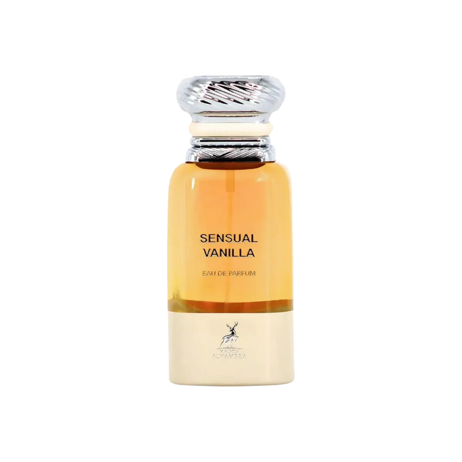 Parfymeflasken til Maison Alhambra Sensual Vanilla Parfyme