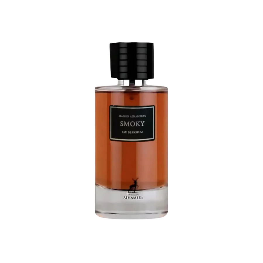 Parfymeflasken til Maison Alhambra Smoky Parfyme