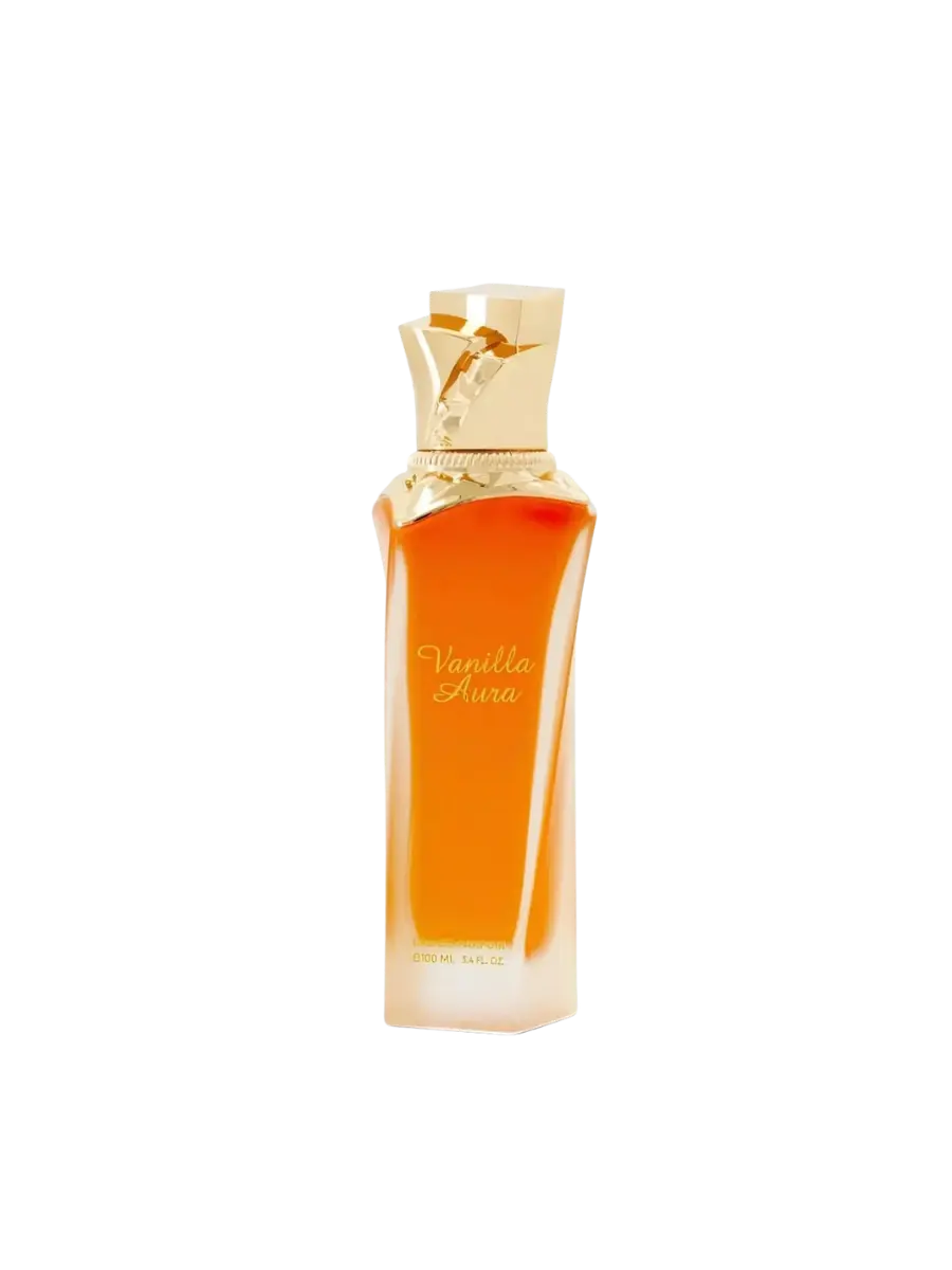 Parfymeflasken til Maison Asrar Vanilla Aura Parfyme