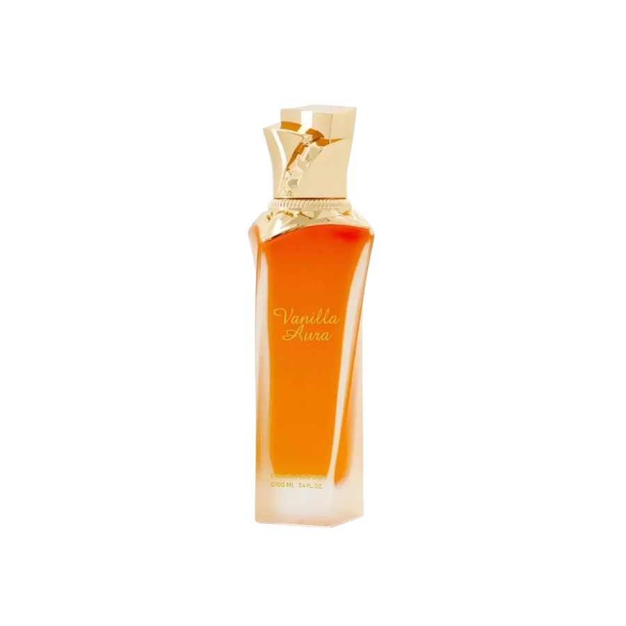 Parfymeflasken til Maison Asrar Vanilla Aura Parfyme