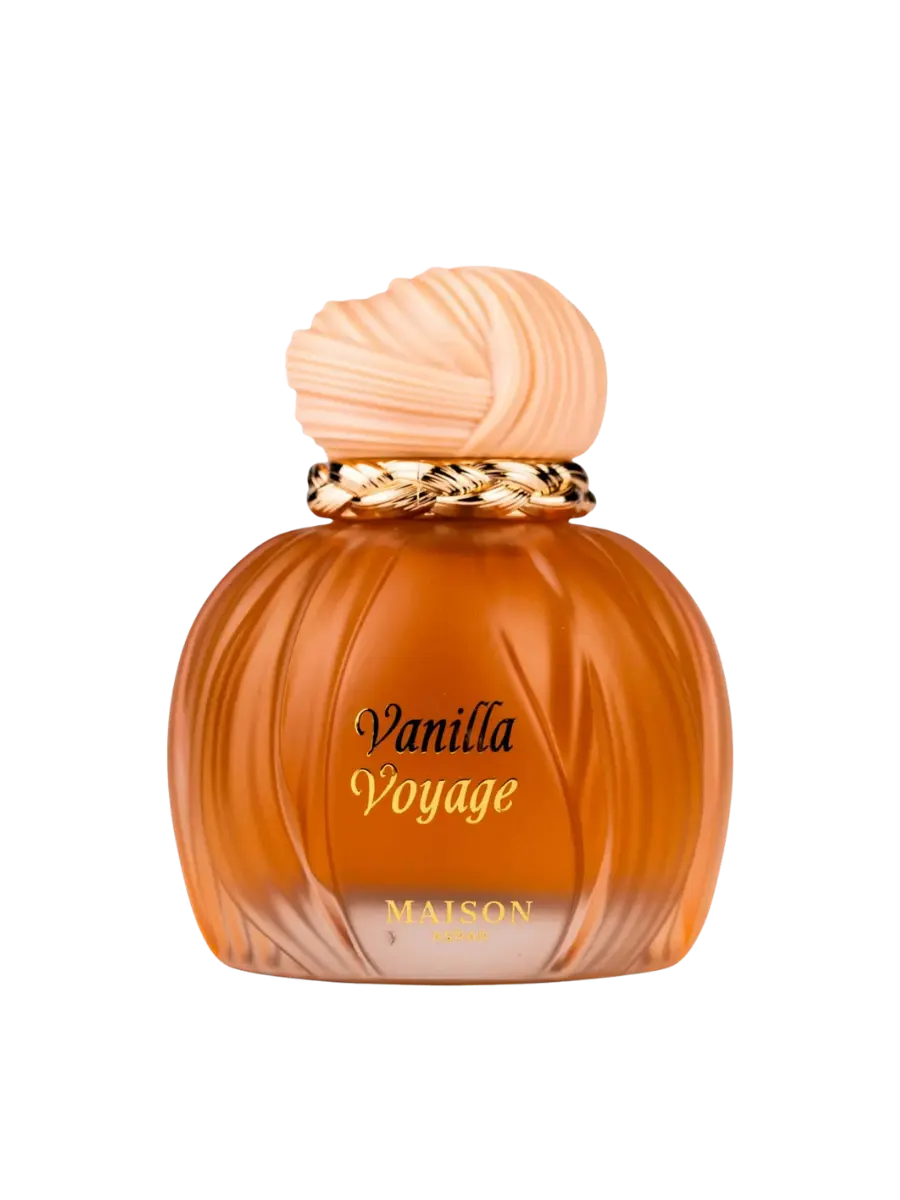 Parfymeflasken til Maison Asrar Vanilla Voyage Parfyme